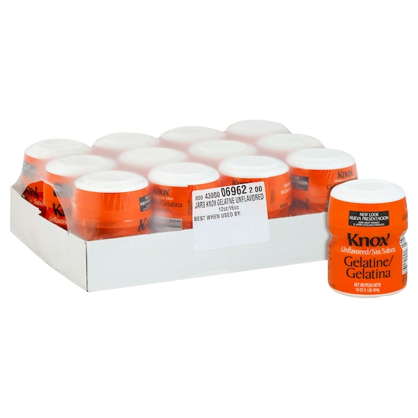 Knox Unflavored Gelatin 1lbs, PK12 PK12 00043000069622 - main